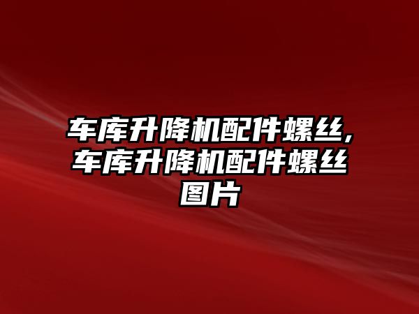 車(chē)庫(kù)升降機(jī)配件螺絲,車(chē)庫(kù)升降機(jī)配件螺絲圖片